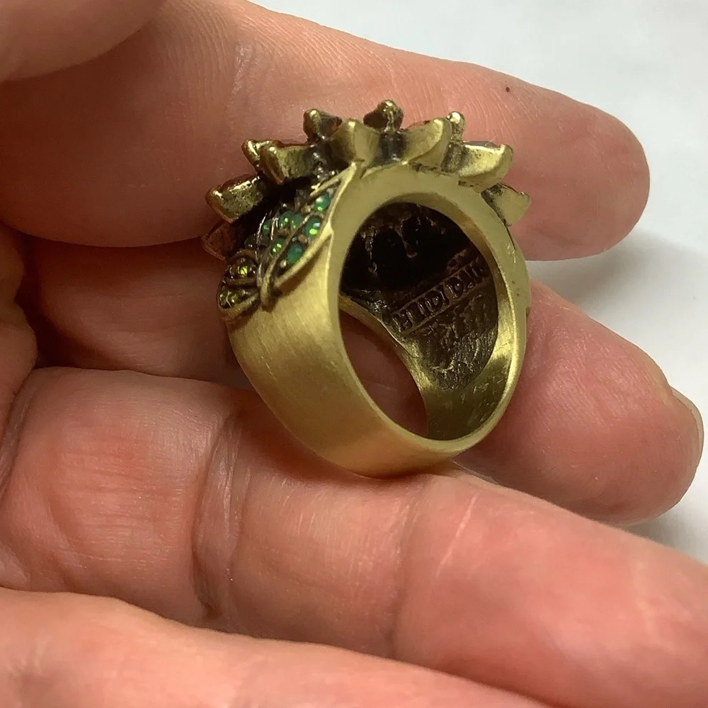 Heidi Daus Swarovski Crystal ring